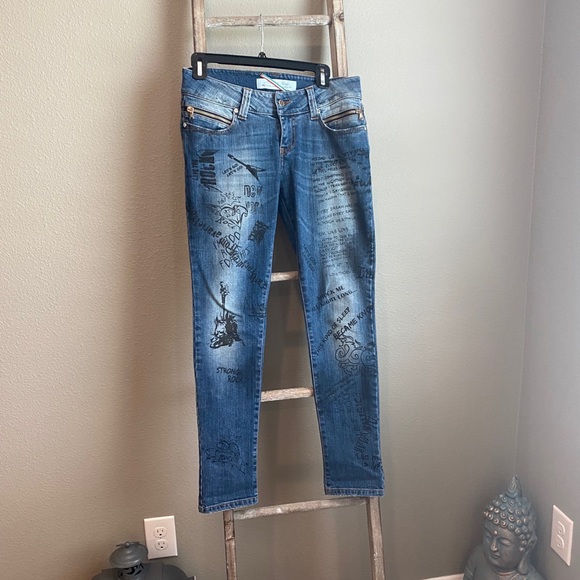 👖🎉 MET 🇮🇹 jeans size 28 - Picture 9 of 10
